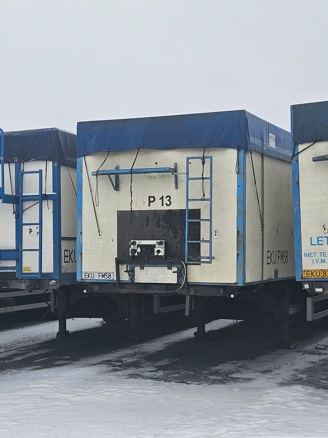 Inne Pacton T3-018 Naczepa Ciężarowa Skrzynia